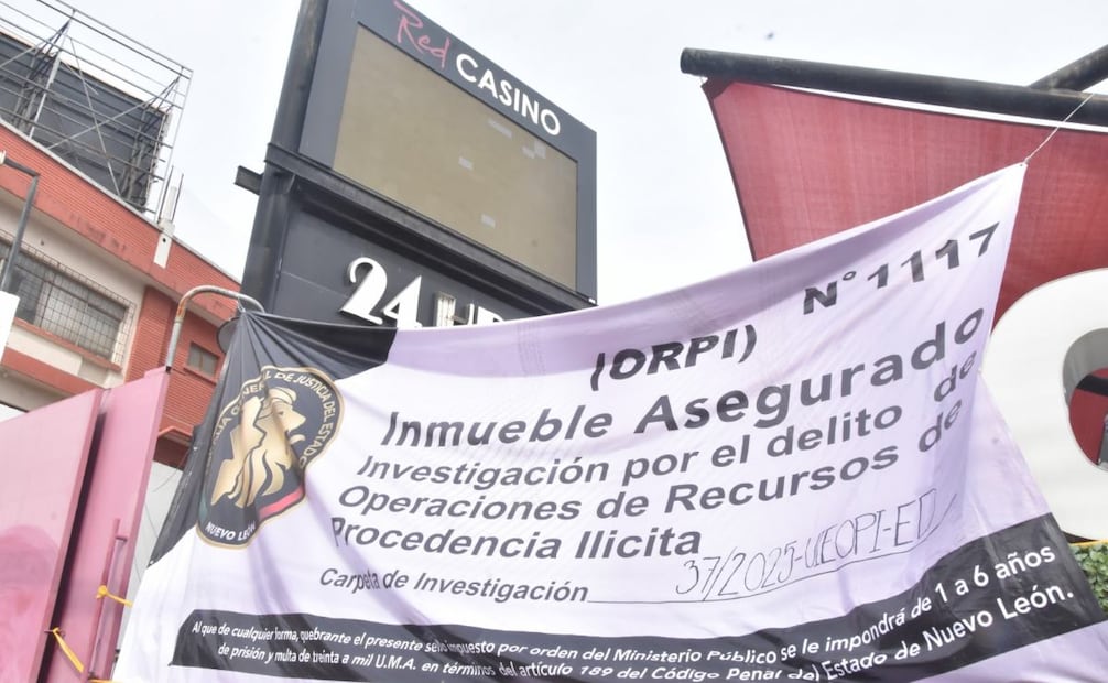 Fiscalía de Nuevo León realiza cateos en cuatro casinos de Monterrey.
Foto: EMILIO VÁZQUEZ/EL UNIVERSAL