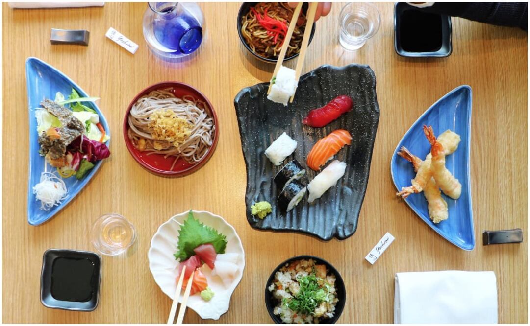 Foto: Cortesía/ Buffet de comida japonesa