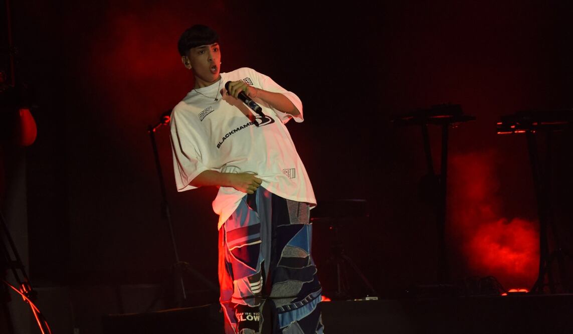 El rapero argentino Milo J en el Primavera Sound 2023, en Buenos Aires (Argentina). Foto: EFE/Matias Martin Campaya.