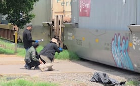 Repartidor muere tras intentar ganarle el paso a un tren en Culiacán; autoridades investigan el accidente