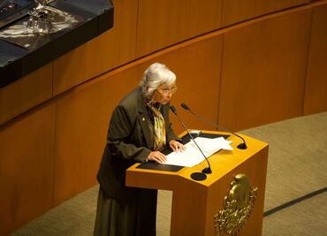 Sánchez Cordero aboga a favor de fideicomisos del PJF; "Vengo a defender la autonomía de Poderes"