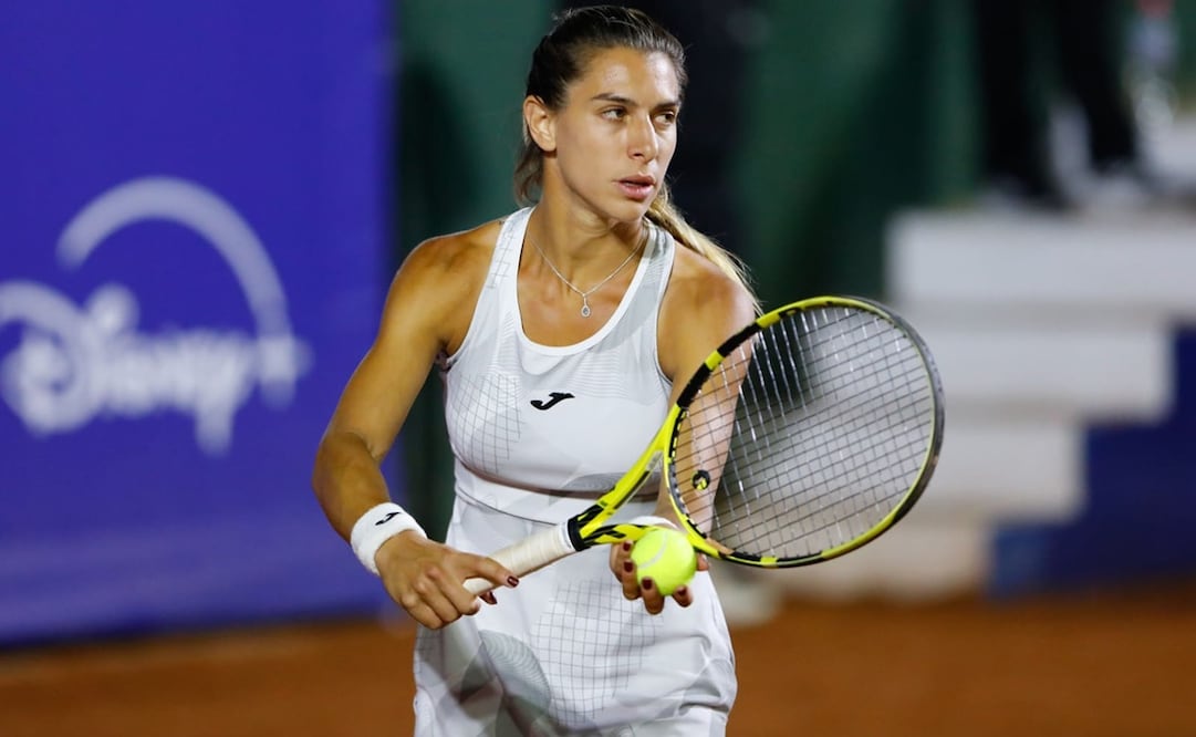 Martina Colmegna en acción durante el Querétaro Open | FOTO: Cortesía Querétaro Open