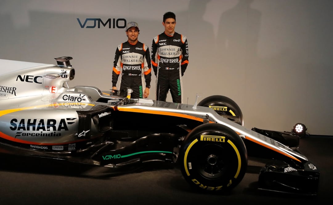 El piloto mexicano Sergio Pérez se mostró "emocionado" con el nuevo coche de Force India para la temporada 2017 de la Fórmula 1 y aseguró estar ilusionado con poder lograr esta temporada su primer triunfo en la categoría. Foto AP
