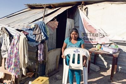 Vivir a -4 grados y en casa de lámina