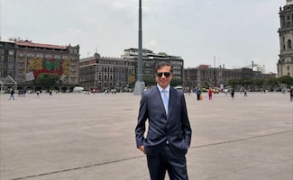 Petro presume reunión con Sheinbaum; comparte foto afuera de Palacio Nacional