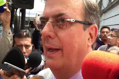 Encuentro con Pompeyo será en casa de campaña de AMLO, dice Ebrard