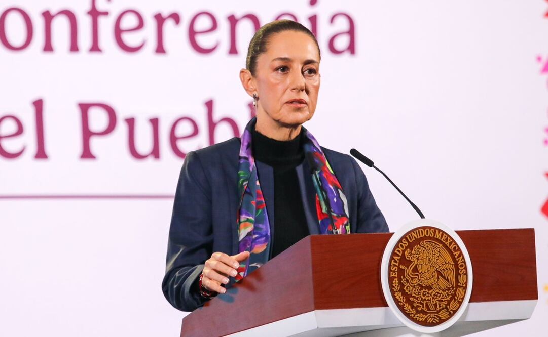 La presidenta Claudia Sheinbaum Pardo informó que buscará un acuerdo con Donald Trump. Foto: Axel Sánchez/EL UNIVERSAL