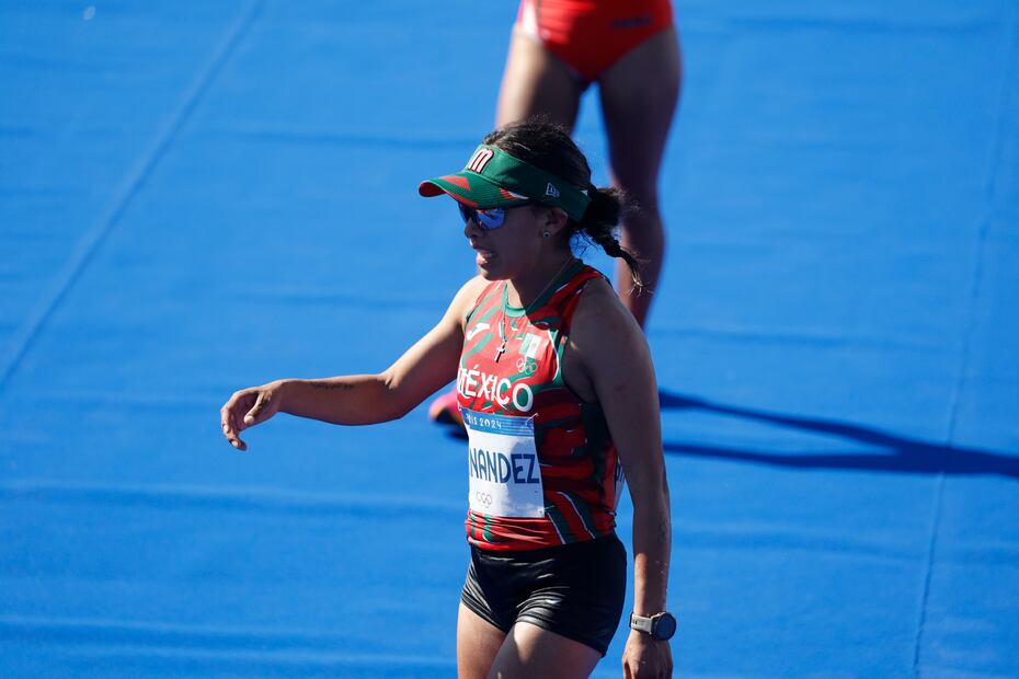 La atleta mexicana, Margarita Hernández, en los Juegos Olímpicos de París 2024 - Foto: EFE