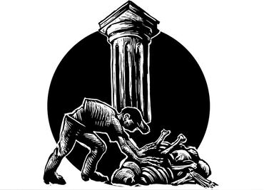 Espanto en las fosas del desierto