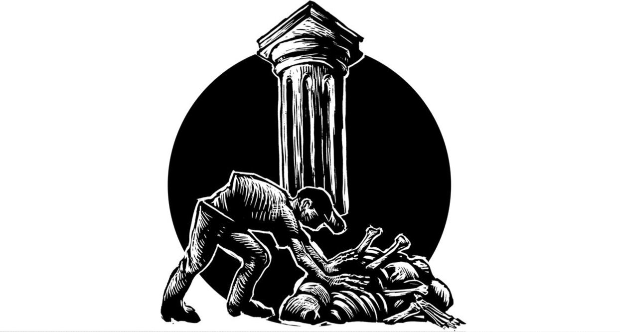 Espanto en las fosas del desierto