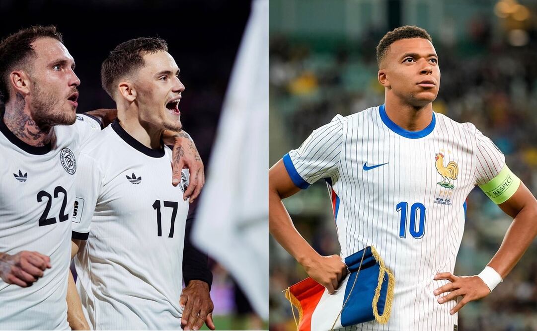 Esta tarde juegan Alemania y Francia en sus respectivos juegos de eliminatoria para la Copa Mundial 2026 | FOTOS: Instagram