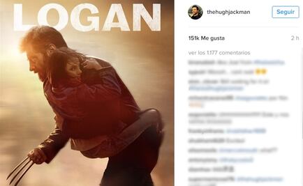 Hugh Jackman comparte póster de "Logan"