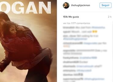 Hugh Jackman comparte póster de "Logan"