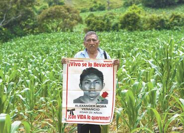 “Nunca me llevaron los huesos de mi hijo”