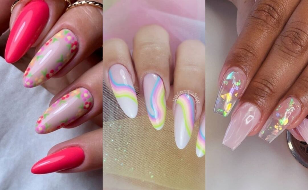 Colores intensos y diseños divertidos es lo que viene para tus uñas en esta nueva temporada. Foto: Cortesía