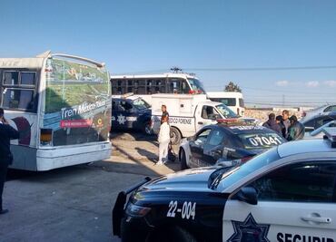 Asalto a transporte público deja un muerto en Ecatepec