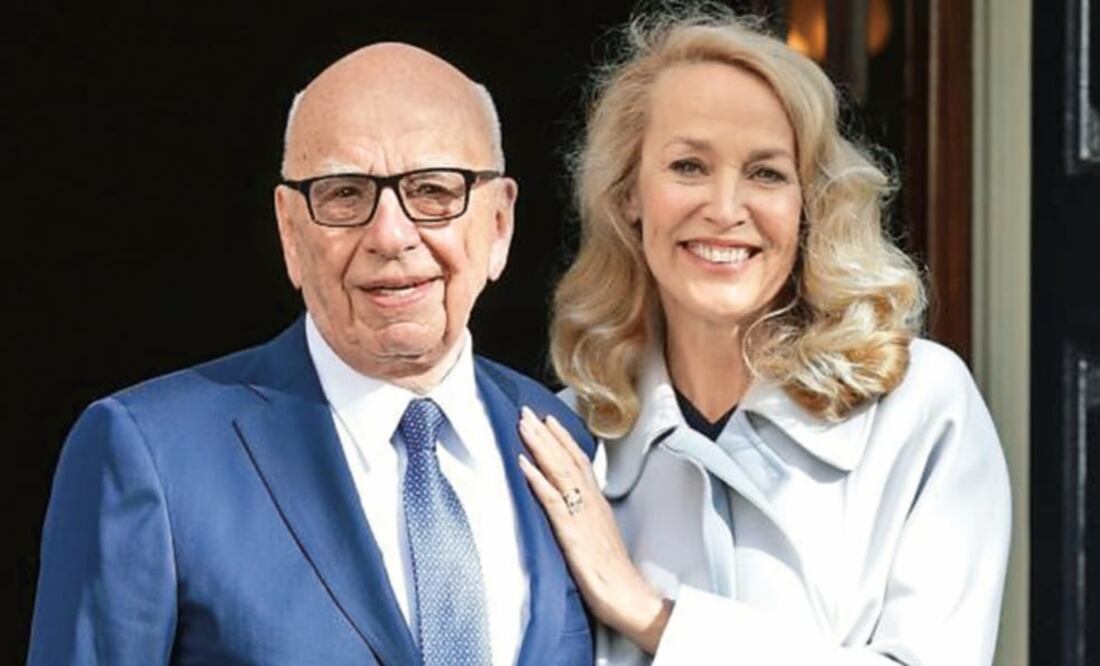 Es el cuarto matrimonio para Murdoch y el segundo para Hall (YUI MOK. EFE)