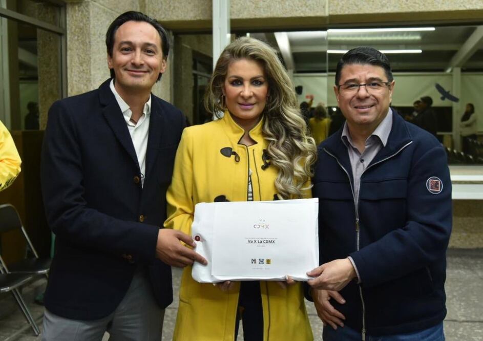 Coalición por jefatura de CDMX. Foto: Twitter Andrés Atayde