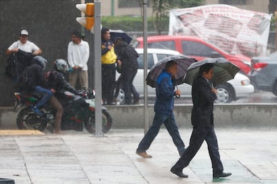 Lluvia pega en ocho delegaciones