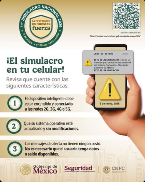 Especificaciones que debe cumplir tu dispositivo móvil para recibir la Alerta Sísmica. Foto: Especial