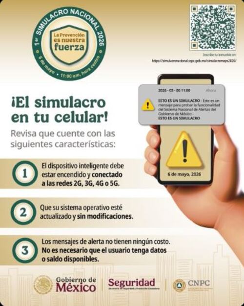 Especificaciones que debe cumplir tu dispositivo móvil para recibir la Alerta Sísmica. Foto: Especial