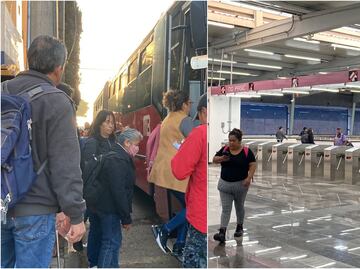 Tras reapertura de la L1 usuarios prefieren usar servicio RTP o Metrobús que entrar al Metro