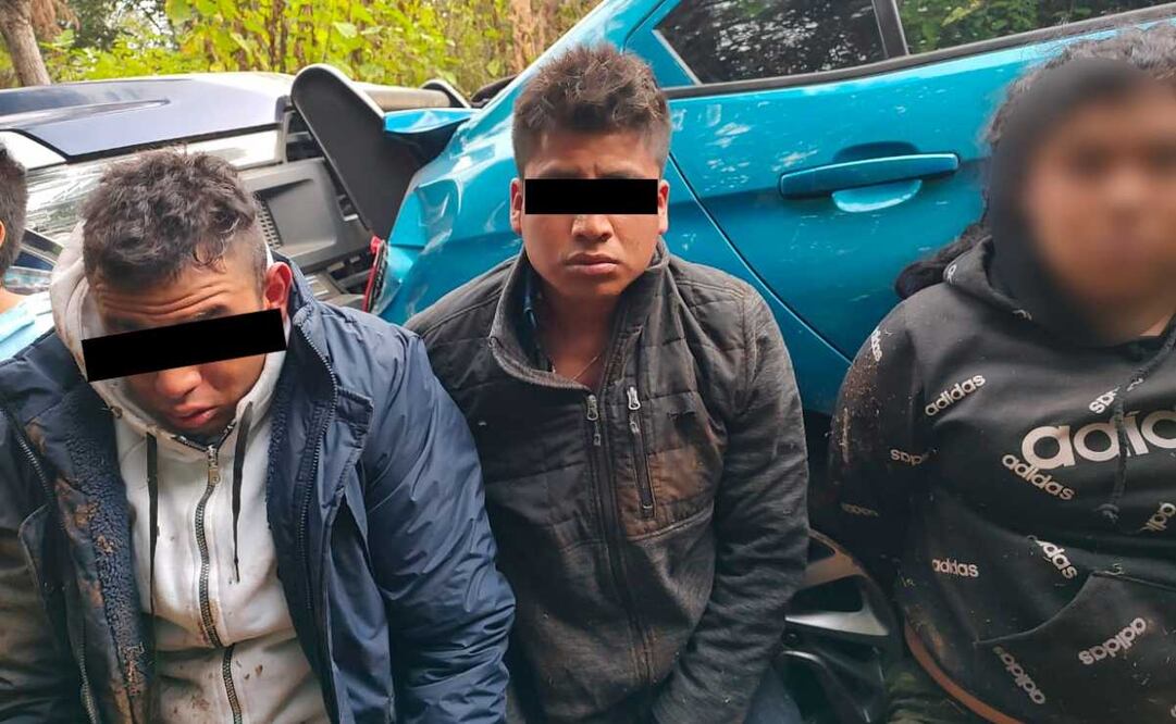 Detienen a 5 extorsionadores de la Familia Michoacana. Foto: Especial