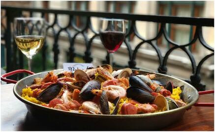 Cocina "mexpañola" en el Centro Histórico de CDMX