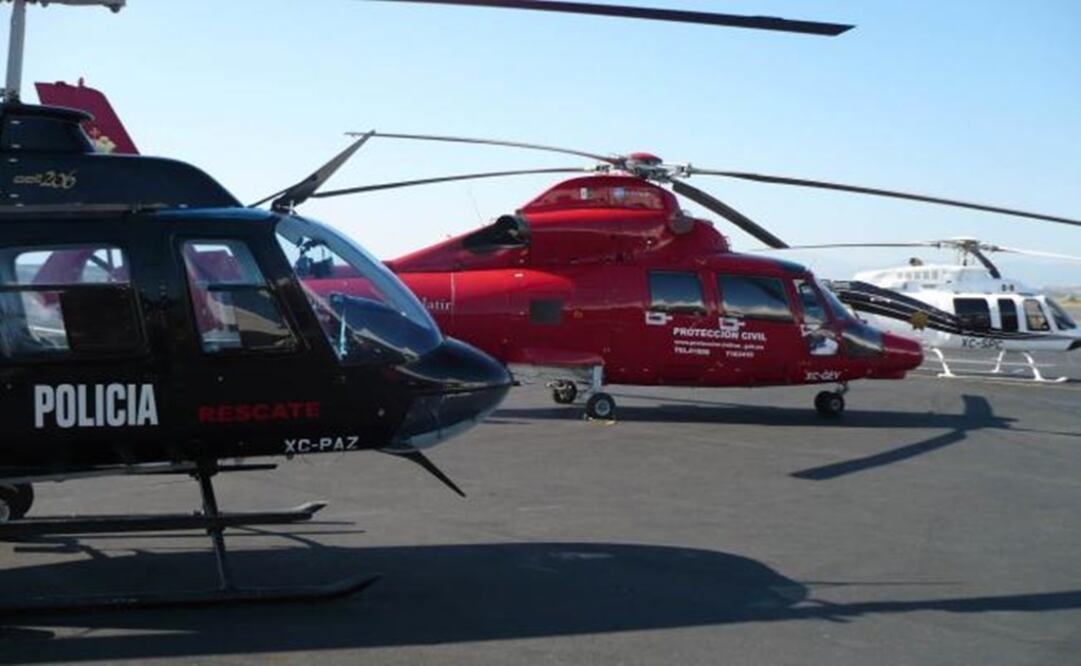 De los 189 vuelos realizados, más del 90% son para tareas de seguridad pública y de protección civil; y sólo tres secretarios de despacho ha utilizado las aeronaves. Foto: Archivo