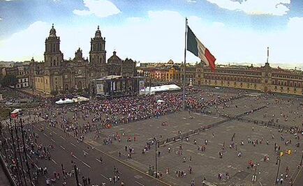 En marcha operativo de seguridad por concierto en el Zócalo