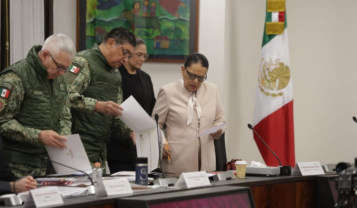 Rosa Icela Rodríguez / Luis Cresencio Sandoval. Foto: Carlos Mejía/EL UNIVERSAL