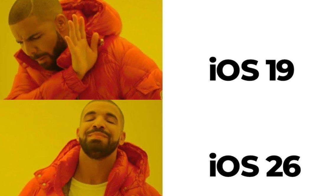 Llegó el iOS 26... y también los mejores memes tras el anuncio de Apple ...