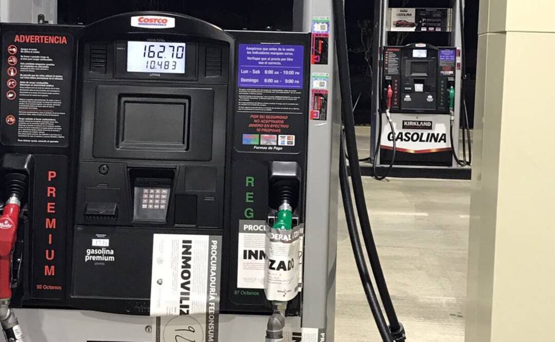 Profeco coloca sellos de inmovilización en estaciones de BP y Costco gas