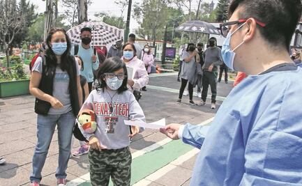 Con trabas, amparos para vacunar a niños