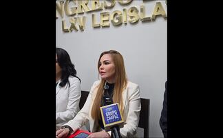 Tras colocación de corona fúnebre frente a su casa, diputada Paola Gárate asegura que no van a callarla; Congreso de Sinaloa expresa su respaldo