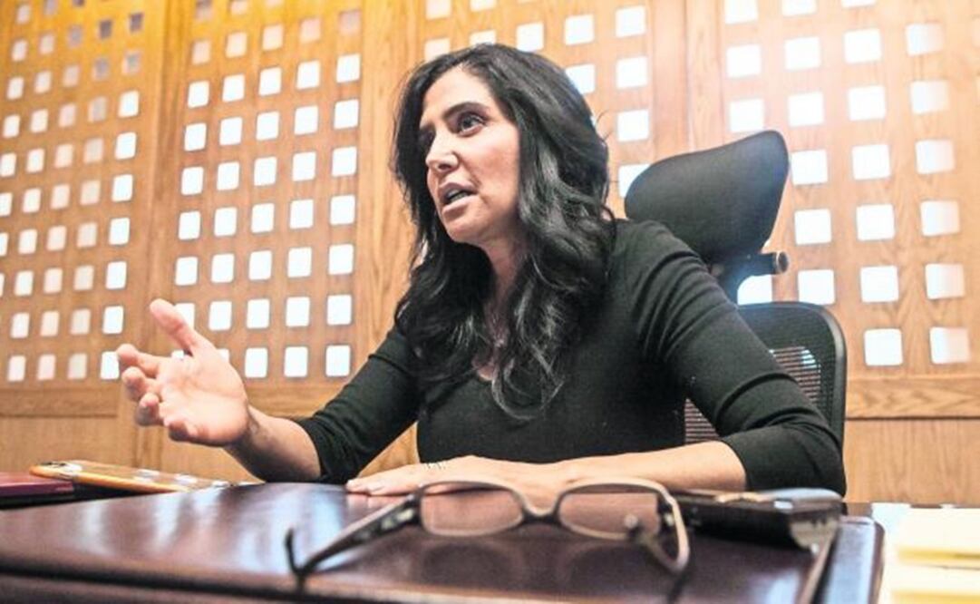 Presidenta nacional del Partido de la Revolución Democrática y senadora, Alejandra Barrales Magdaleno (FOTO: ARCHIVO EL UNIVERSAL)