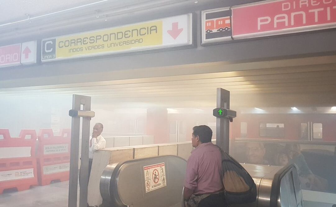 Estación Balderas de la Línea 1 del Metro. Foto: Cortesía @YBAXIN