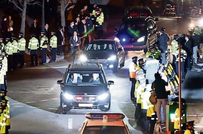 Ex presidenta surcoreana, presa