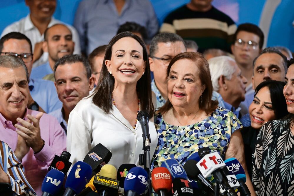 MARÍA CORINA MACHADO ANUNCIA a SU SUSTITUTA