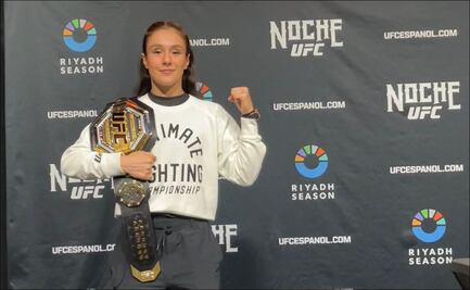 Noche UFC: La mexicana Alexa Grasso sólo piensa en retener su título ante la kirguisa Valentina Shevchenko