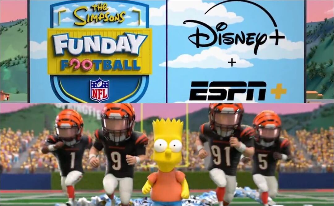 Los Simpsons toman la NFL en el Monday Night Football / Foto: Especiales