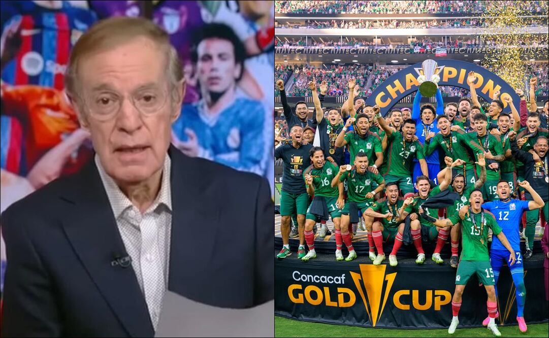 José Ramón Fernández demeritó el triunfo de México en la Copa Oro 2023 / FOTO: ESPECIAL