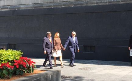 AMLO acude al segundo informe de labores del ministro presidente de la SCJN