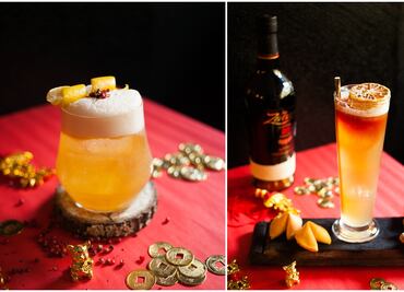 Cocteles con ron para brindar por el Año del Cerdo
