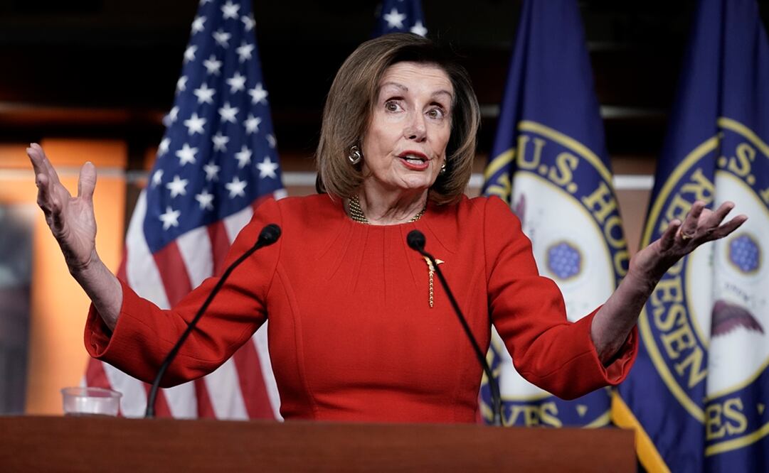 Nancy Pelosi, jefa de la Cámara Baja de Estados Unidos. Foto: AP