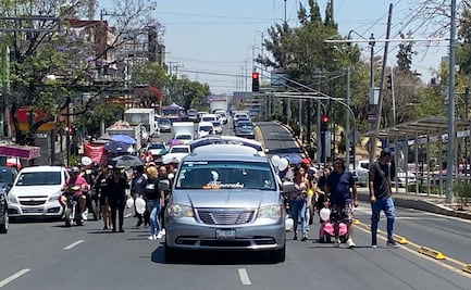 “Hasta siempre, hija mía”: entre lágrimas y globos, realizan caravana fúnebre para despedir a Ivon Maricela, hallada sin vida en Morelos