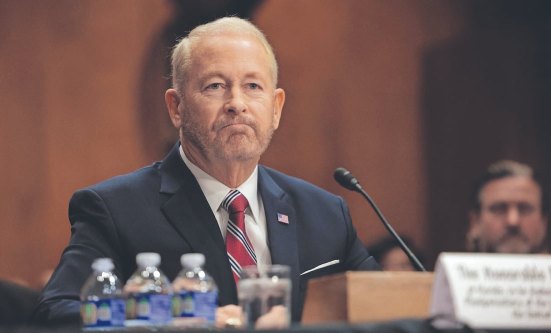 El nominado a embajador, Ronald Johnson, asistió a audiencia de confirmación ante el Senado estadounidense. Foto: de ANNA MONEYMAKER. AFP