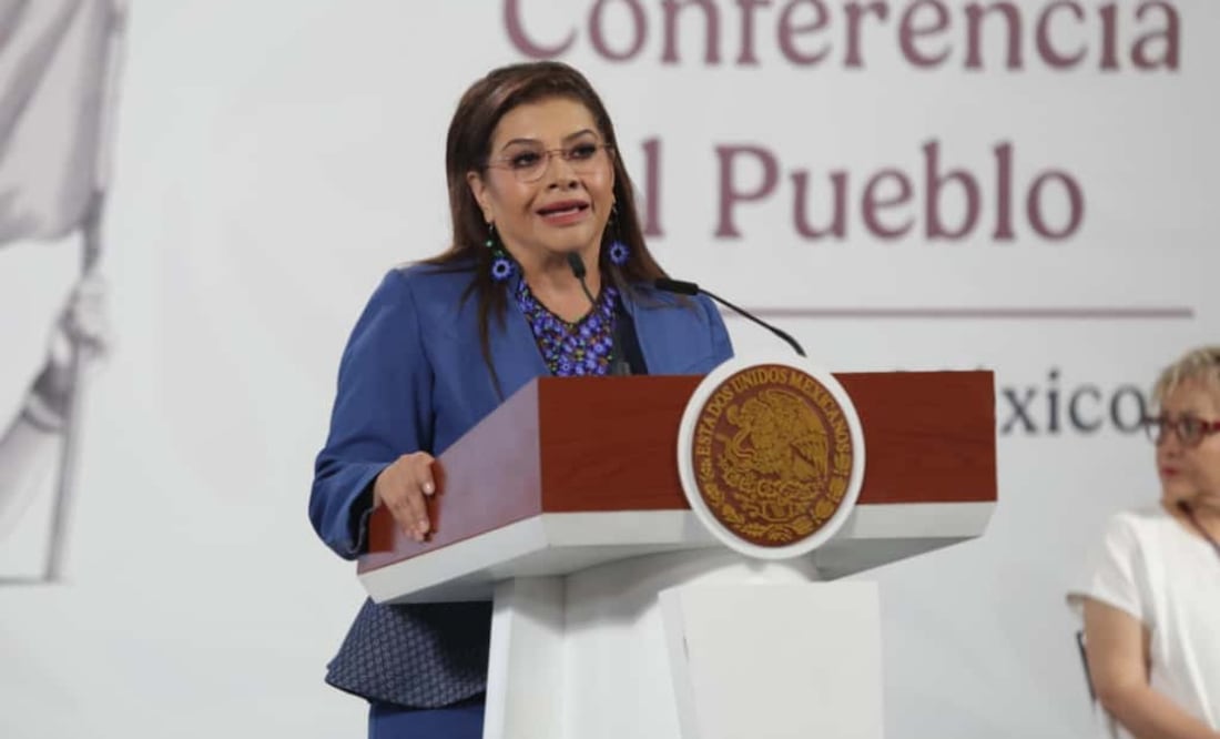 Clara Brugada, jefa de gobierno de la Ciudad de México. Foto: Carlos Mejía / EL UNIVERSAL