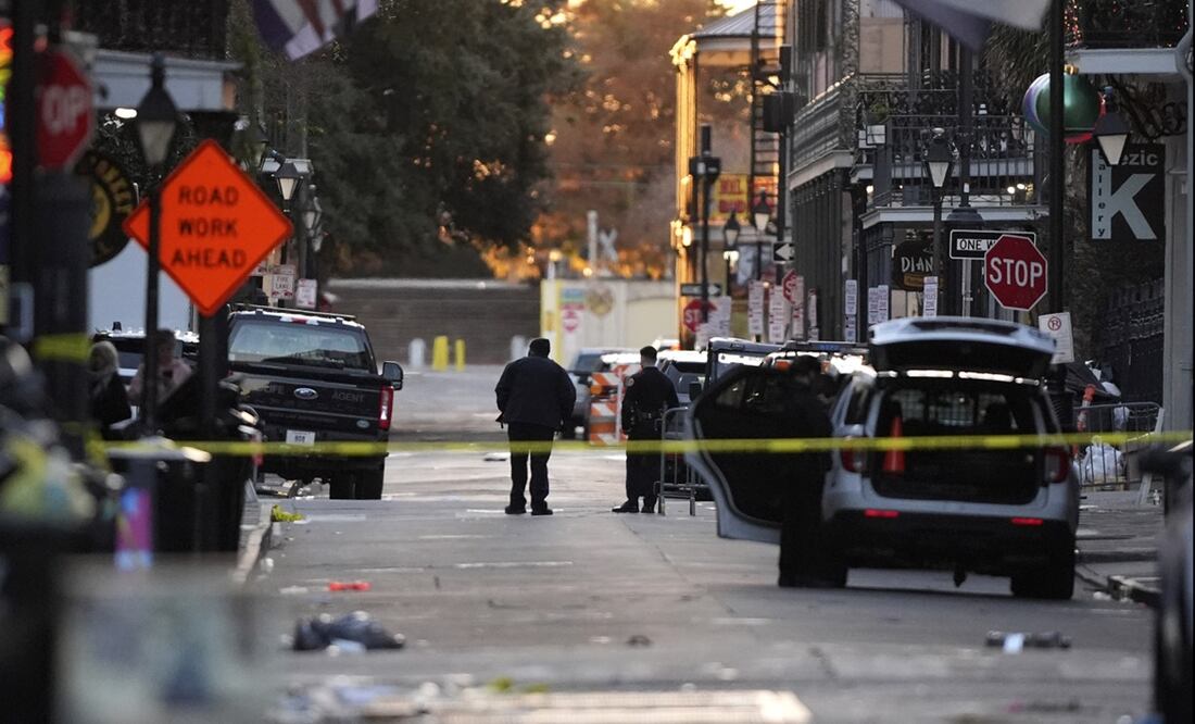 Atropello masivo en Nueva Orleans deja 10 muertos: Foto: AP