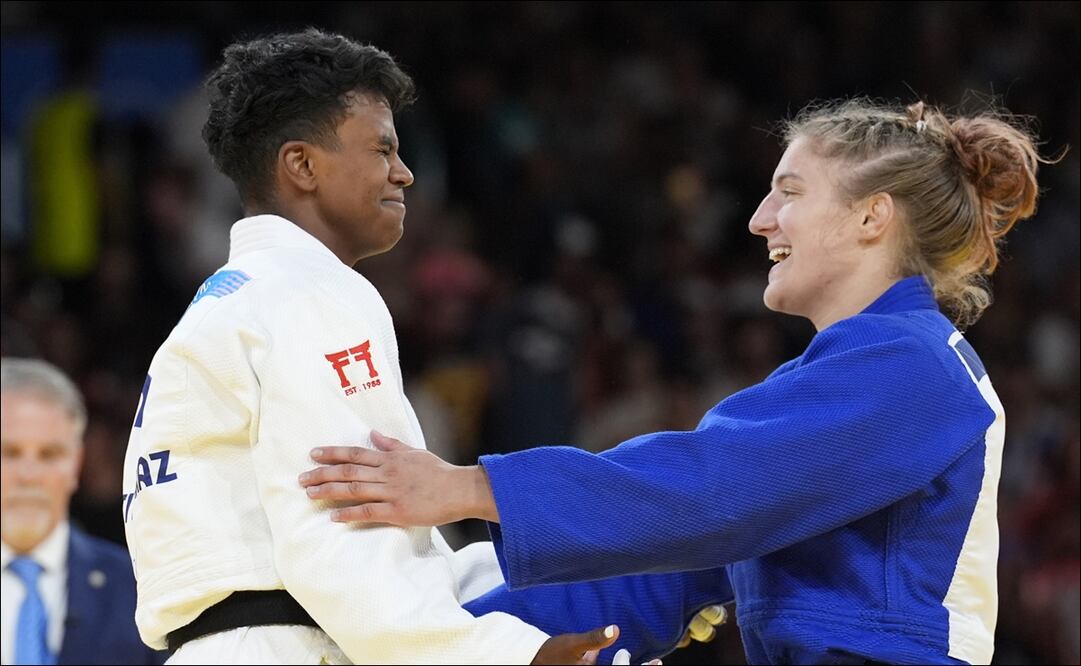 Prisca Awiti hace historia y gana plata en judo en París 2024 - Foto: AP
